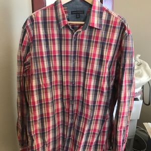 Men’s Button Down Plaid